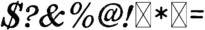 Field Notes Regular otf (400) Font OTHER CHARS