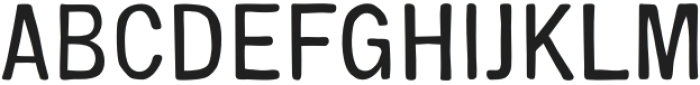 FieldJournal Sans Regular otf (400) Font UPPERCASE