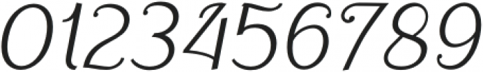 Fielke Italic otf (400) Font OTHER CHARS