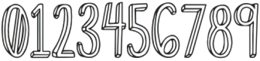 Fiesta Plain Font Regular otf (400) Font OTHER CHARS