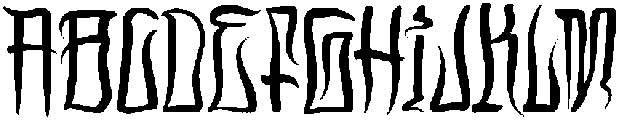 Fiesta Regular otf (400) Font UPPERCASE
