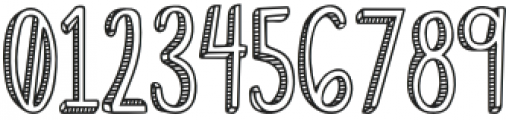 Fiesta Stripy Font Regular otf (400) Font OTHER CHARS