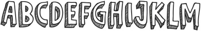 Fifth Grader Regular otf (400) Font LOWERCASE
