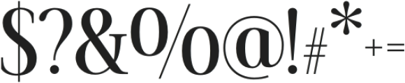 Fifty Fifty Bold otf (700) Font OTHER CHARS