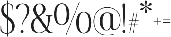 Fifty Fifty Medium otf (500) Font OTHER CHARS