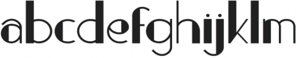 Fifty Four Regular - Filled otf (400) Font LOWERCASE