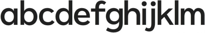 Figerona Medium otf (500) Font LOWERCASE