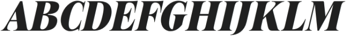 Figo Shiftz Editorial Black Italic otf (900) Font