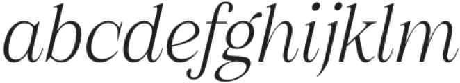 Figo Shiftz Editorial Extra Light Italic otf (200) FONT