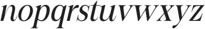 Figo Shiftz Editorial Italic otf (400) Font LOWERCASE