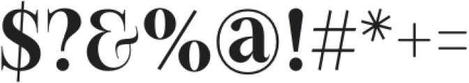 Figo Shiftz Editorial Semi Bold otf (600) Font OTHER CHARS