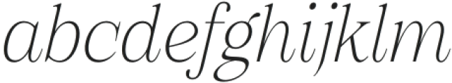 Figo Shiftz Editorial Thin Italic otf (100) FONT
