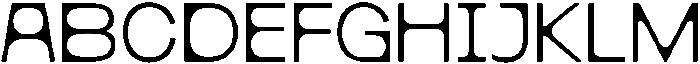 Figola Thin otf (100) Font UPPERCASE