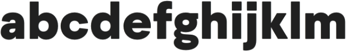 Figra Bold otf (700) Font LOWERCASE