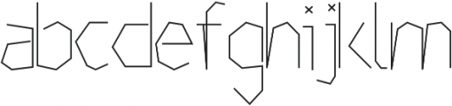 Figura Regular otf (400) Font LOWERCASE