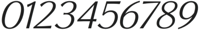 Figura Sans Medium Italic otf (500) Font OTHER CHARS