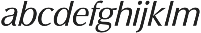 Figura Sans Semibold Italic otf (600) Font LOWERCASE