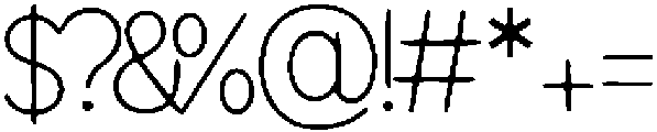 Fihu ttf (400) Font OTHER CHARS