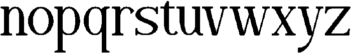 Filarencia otf (400) Font LOWERCASE
