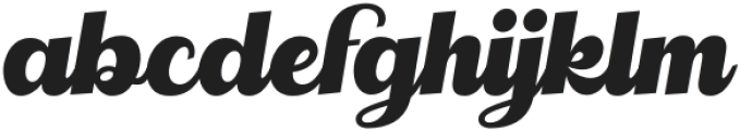 Filk Regular otf (400) Font LOWERCASE