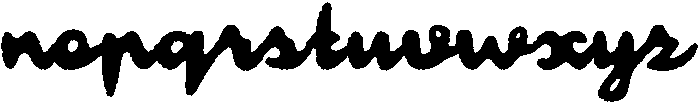 Film Corner Script Regular otf (400) Font LOWERCASE