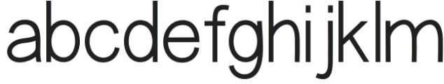 Filosofi 3 finger Regular otf (400) Font LOWERCASE