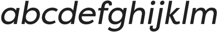 Filson Pro Regular Italic otf (400) Font LOWERCASE