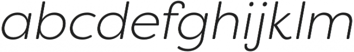 Filson Soft Light Italic otf (300) Font LOWERCASE