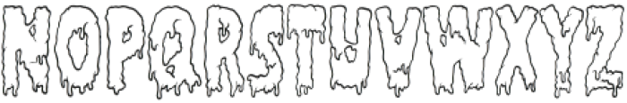 Filthy Creation Outer otf (400) Font UPPERCASE