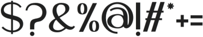 Final Parade Serif otf (400) Font OTHER CHARS