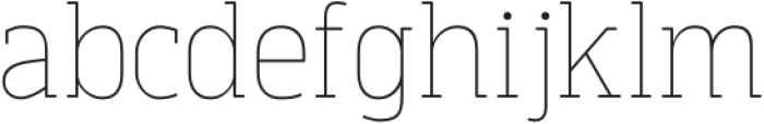 Finalist Round Slab Variable Thin ttf (100) Font LOWERCASE