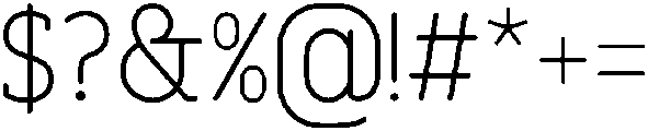 FinalistRoundSlab-Bold otf (700) Font OTHER CHARS