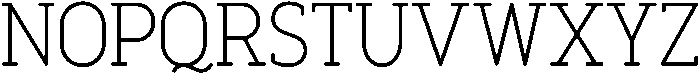 FinalistRoundSlab-Bold otf (700) Font UPPERCASE