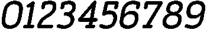 FinalistRoundSlab-BoldItalic otf (700) Font OTHER CHARS