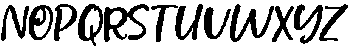 FinchAndPheasant Regular otf (400) Font UPPERCASE