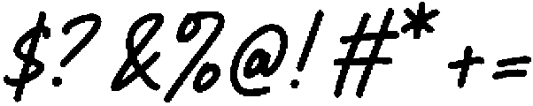 Fine Checklist Bold otf (700) Font OTHER CHARS