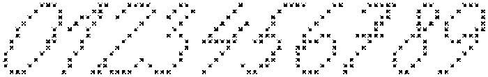 Fine Stitch Regular otf (400) Font OTHER CHARS