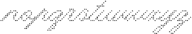 Fine Stitch Regular ttf (400) Font LOWERCASE