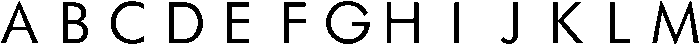 Finesse Regular otf (400) Font UPPERCASE
