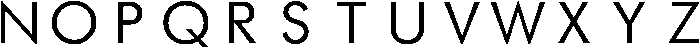 Finesse Regular otf (400) Font UPPERCASE