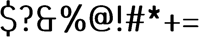 Finesse otf (400) Font OTHER CHARS