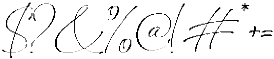 Fingline-Regular otf (400) Font OTHER CHARS