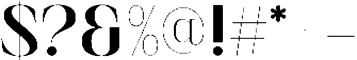 Finico Bold otf (700) Font OTHER CHARS