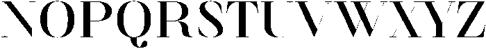 Finico Bold otf (700) Font UPPERCASE