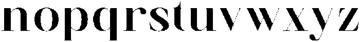 Finico Bold otf (700) Font LOWERCASE