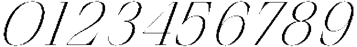 Finico Extra Light Italic otf (200) Font OTHER CHARS