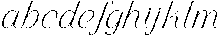 Finico Extra Light Italic otf (200) FONT