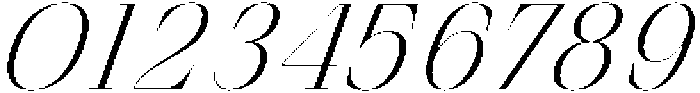 Finico Light Italic otf (300) Font OTHER CHARS