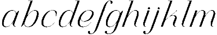 Finico Light Italic otf (300) FONT
