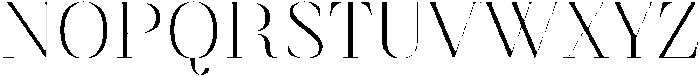 Finico Light otf (300) Font UPPERCASE